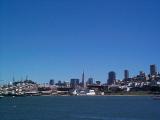 [View of San Francisco from the Golden Gate National Recreation Area]