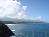 [Photo from Kīlauea Point looking west]