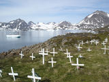 [Photo of the old cemetery]