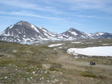 [Photo of the road into the village]