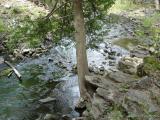 [Photo of the creek that feeds Hilton Falls]