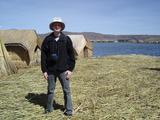 [Photo of Liam at Los Uros]